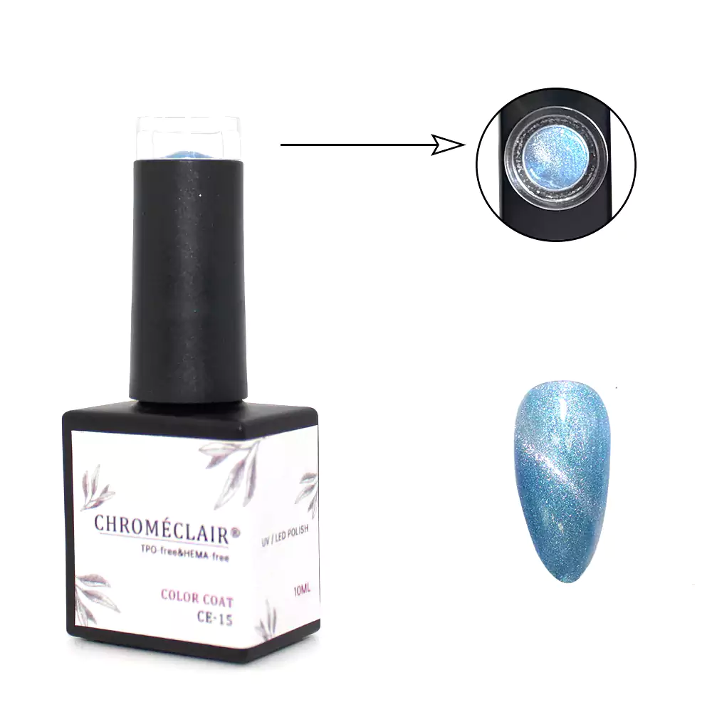 10ML Cat Eye Gel Polish HEMA-Free and TPO-Free CE15