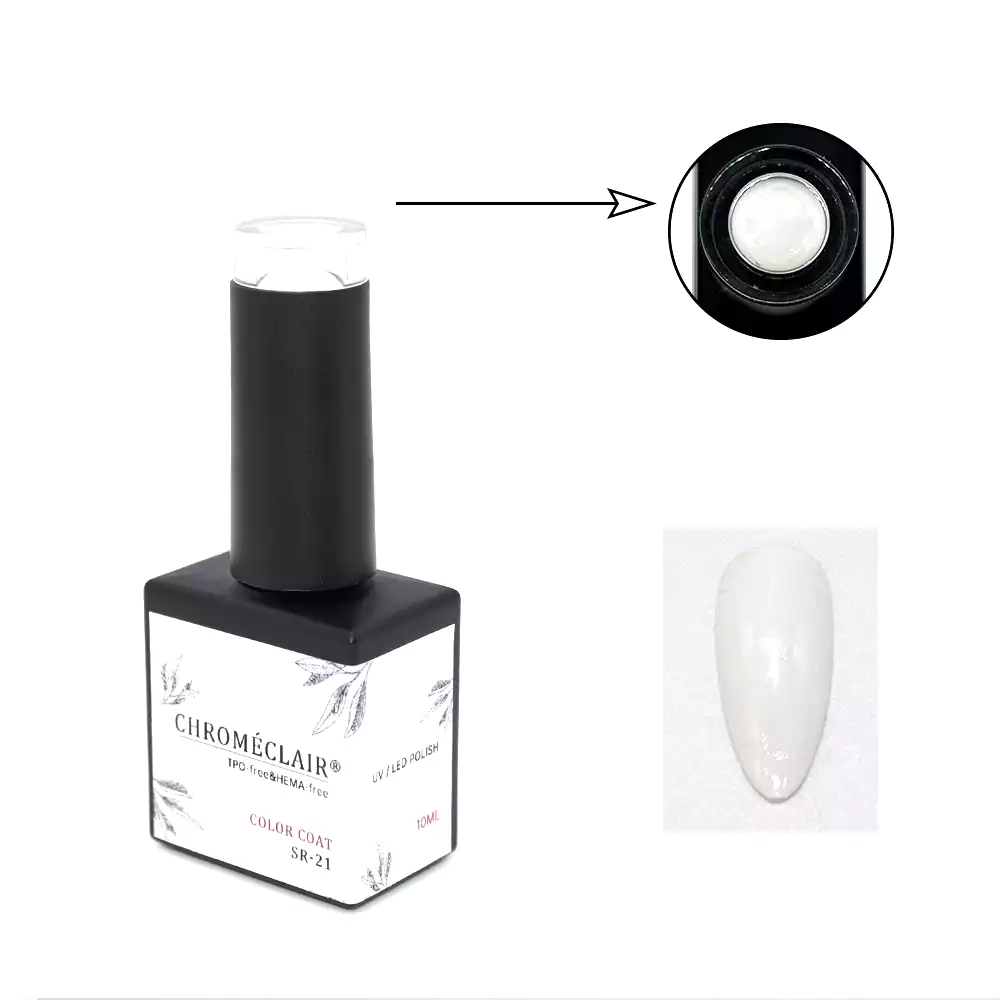 HEMA&TPO FREE SOLID COLOR SR-21 10ML CHROMÉCLAIR