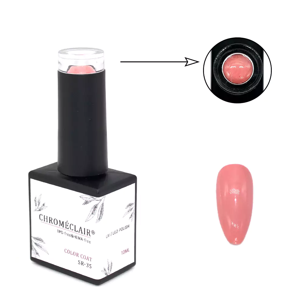 HEMA&TPO FREE SOLID COLOR SR-35 10ML CHROMÉCLAIR