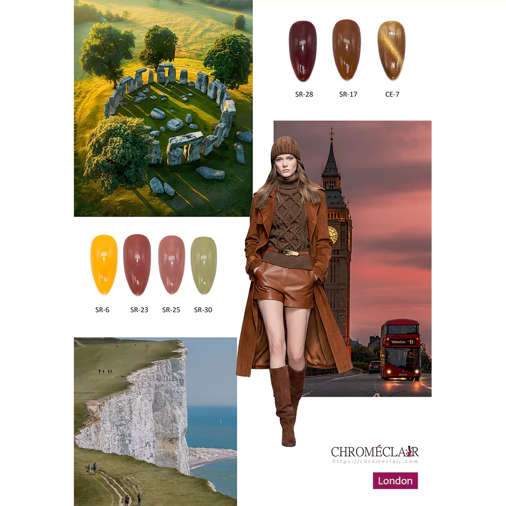City Series: London | Nail Gel Polish Set Hema & Tpo free