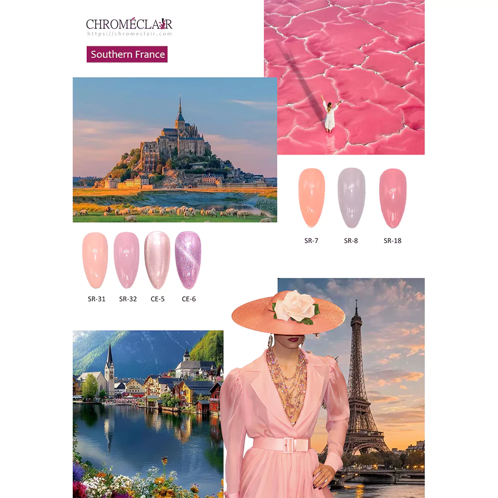 City Series: Nail gel Polish Set Hema & Tpo free